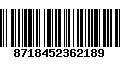 Código de Barras 8718452362189