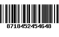 Código de Barras 8718452454648