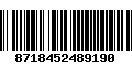 Código de Barras 8718452489190