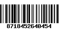 Código de Barras 8718452640454