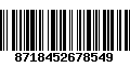 Código de Barras 8718452678549