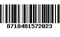 Código de Barras 8718481572023