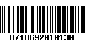 Código de Barras 8718692010130