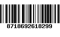 Código de Barras 8718692618299