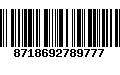 Código de Barras 8718692789777