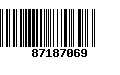 Código de Barras 87187069