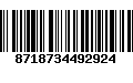 Código de Barras 8718734492924
