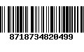 Código de Barras 8718734820499