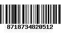 Código de Barras 8718734820512