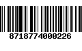 Código de Barras 8718774000226