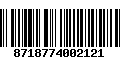 Código de Barras 8718774002121