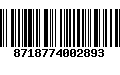 Código de Barras 8718774002893