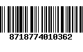 Código de Barras 8718774010362