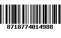 Código de Barras 8718774014988