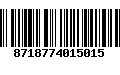 Código de Barras 8718774015015