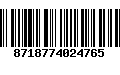 Código de Barras 8718774024765