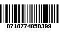 Código de Barras 8718774050399