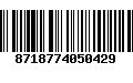 Código de Barras 8718774050429