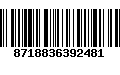 Código de Barras 8718836392481