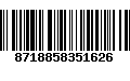 Código de Barras 8718858351626