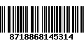 Código de Barras 8718868145314