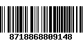 Código de Barras 8718868809148