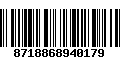 Código de Barras 8718868940179