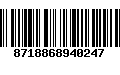 Código de Barras 8718868940247