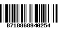 Código de Barras 8718868940254