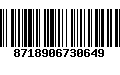 Código de Barras 8718906730649