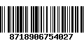 Código de Barras 8718906754027