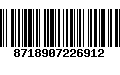 Código de Barras 8718907226912
