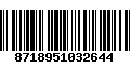 Código de Barras 8718951032644