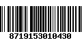 Código de Barras 8719153010430