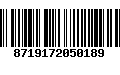 Código de Barras 8719172050189