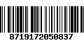 Código de Barras 8719172050837