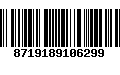 Código de Barras 8719189106299