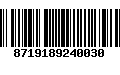 Código de Barras 8719189240030