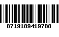 Código de Barras 8719189419788