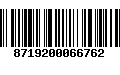 Código de Barras 8719200066762