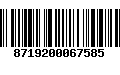 Código de Barras 8719200067585