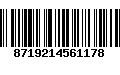 Código de Barras 8719214561178