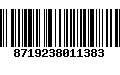 Código de Barras 8719238011383