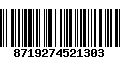 Código de Barras 8719274521303