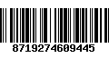 Código de Barras 8719274609445