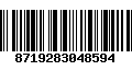 Código de Barras 8719283048594