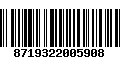 Código de Barras 8719322005908