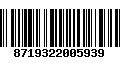 Código de Barras 8719322005939