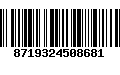 Código de Barras 8719324508681