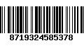 Código de Barras 8719324585378